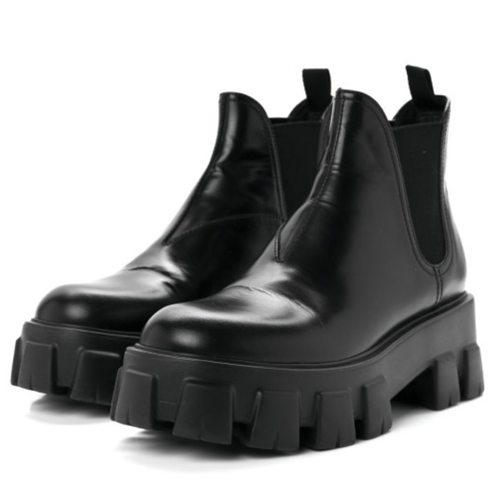 Prada Chelsea Monolith Boot 39.5